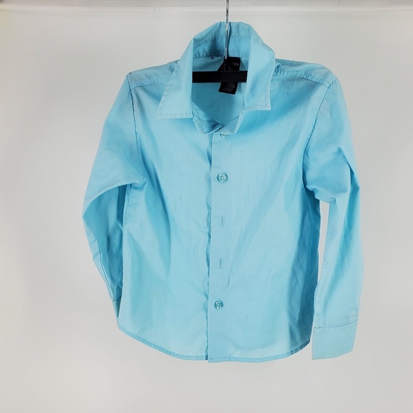 Boys Nautica Long Sleeve Dress Shirt Button Front Boys Size 6 Regular - Picture 6 of 7